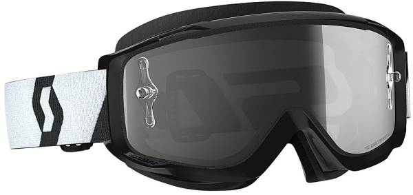 SCOTT - SPLIT OTG GOGGLE BLACK/WHITE W/GREY WORKS LENS - Image 1