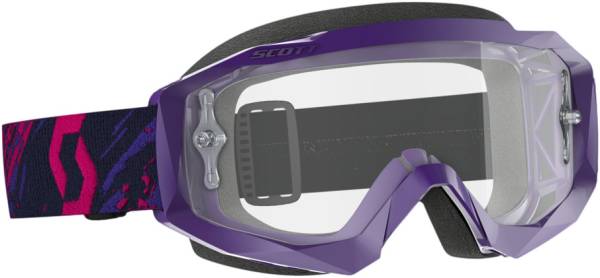 SCOTT - HUSTLE GOGGLE X PURPLE/PINK W/CLEAR WORKS - Image 1