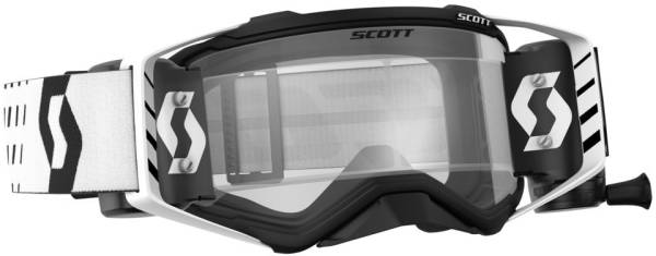 SCOTT - PROSPECT WFS GOGGLE BLK/WHT W/CLEAR LENS PLUS 2 ROLLS FILM - Image 1