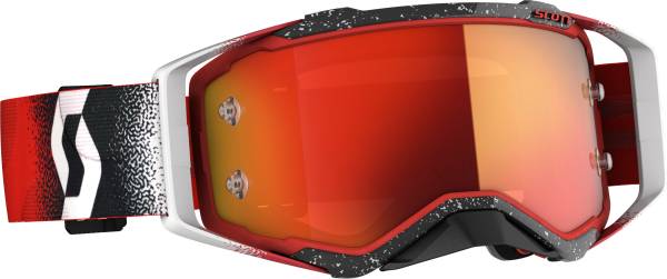 SCOTT - PROSPECT GOGGLE WHITE/RED ORANGE CHROME WORKS - Image 1