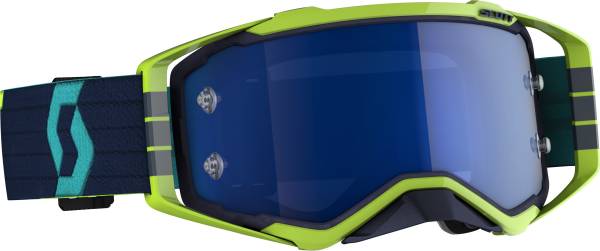 SCOTT - PROSPECT GOGGLE BLUE/YELLOW ELECTRIC BLUE CHROME WORKS - Image 1