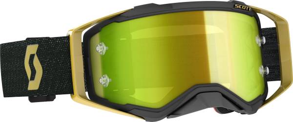 SCOTT - PROSPECT GOGGLE BLACK/GOLD YELLOW CHROME WORKS LENS - Image 1