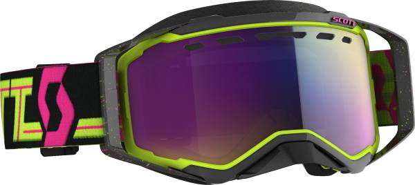 SCOTT - PROSPECT SNWCRS GOGGLE BLK/YLW ENHANCER TEAL CHROME - Image 1