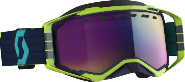 SCOTT - PROSPECT SNWCRS GOGGLE BL/YLW ENHANCER TEAL CHROME - Image 1