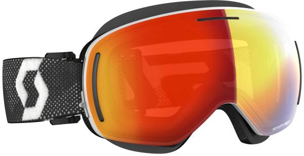 SCOTT - LCG EVO SNOWCROSS GOGGLE WHT/BLK ENHANCER RED CHROME - Image 1