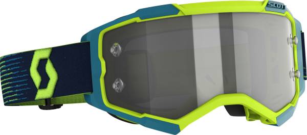 SCOTT - FURY GOGGLE LS NEON YLW/BLUE LIGHT SENSITIVE GREY WORKS - Image 1