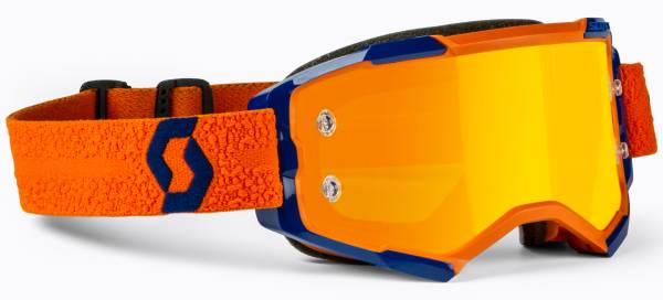 SCOTT - FURY GOGGLE GREY/ORANGE ORANGE CHROME WORKS - Image 1