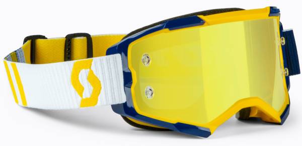 SCOTT - FURY GOGGLE YELLOW/BLUE YELLOW CHROME WORKS - Image 1