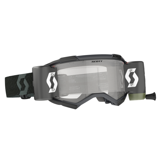 SCOTT - FURY GOGGLE WFS BLACK CLEAR WORKS LENS - Image 1