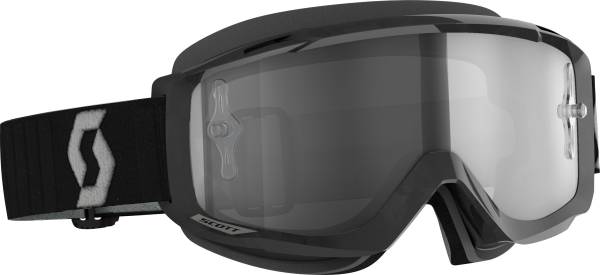 SCOTT - SPLIT OTG GOGGLE LS BLACK/GREY LIGHT SENSITIVE GREY WORKS - Image 1