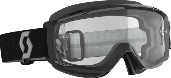 SCOTT - SPLIT OTG GOGGLE BLACK/GREY CLEAR WORKS - Image 1