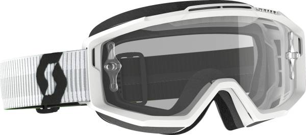 SCOTT - SPLIT OTG GOGGLE WHITE W/CLEAR WORKS LENS - Image 1