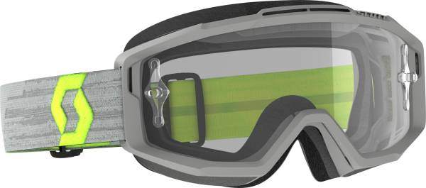 SCOTT - SPLIT OTG GOGGLE GREY/YELLOW W/CLEAR WORKS LENS - Image 1