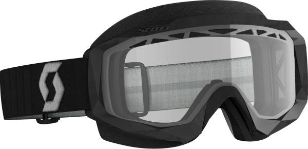 SCOTT - HUSTLE X SNWCRS GOGGLE BLACK/GREY CLEAR - Image 1