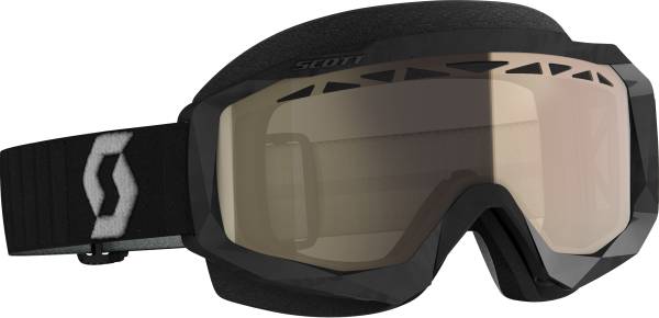 SCOTT - HUSTLE X SNWCRS GOGGLE BLK/GRY LIGHT SENSITIVE BRONZE CHROME - Image 1