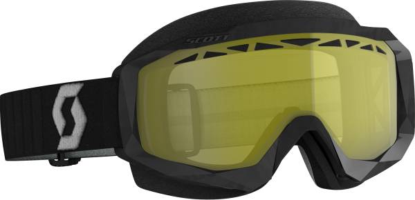 SCOTT - HUSTLE X SNWCRS GOGGLE BLACK/GREY YELLOW - Image 1