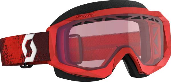 SCOTT - HUSTLE X SNWCRS GOGGLE DARK RED/RED ROSE - Image 1