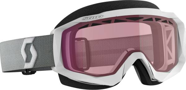 SCOTT - HUSTLE X SNWCRS GOGGLE WHITE/GREY ROSE - Image 1