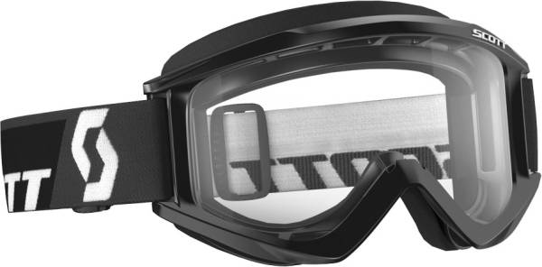 SCOTT - RECOIL XI GOGGLE BLACK W/CLEAR LENS - Image 1