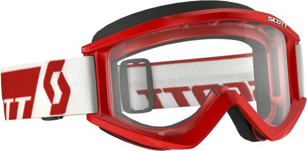 SCOTT - RECOIL XI GOGGLE RED W/CLEAR LENS - Image 1