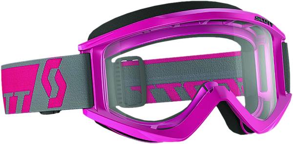 SCOTT - RECOIL XI GOGGLE PINK W/CLEAR LENS - Image 1