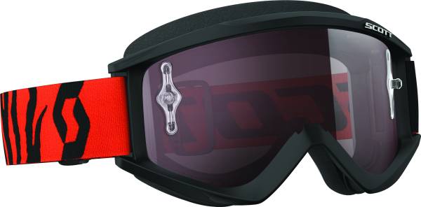 SCOTT - RECOIL XI GOGGLE BLACK W/SILVER CHROME LENS - Image 1