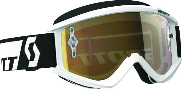 SCOTT - RECOIL XI GOGGLE WHITE W/SILVER CHROME LENS - Image 1