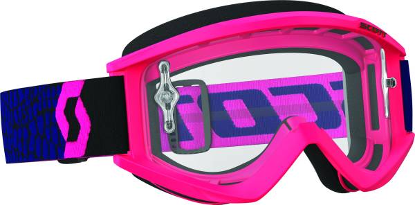 SCOTT - RECOIL XI GOGGLE PINK W/CLEAR LENS - Image 1