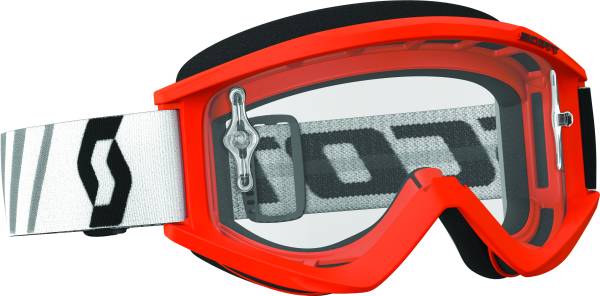 SCOTT - RECOIL XI GOGGLE ORANGE W/CLEAR LENS - Image 1