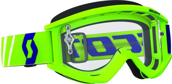 SCOTT - RECOIL XI GOGGLE GREEN W/CLEAR LENS - Image 1