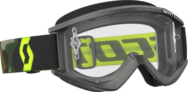 SCOTT - RECOIL XI GOGGLE GREEN W/CLEAR LENS - Image 1