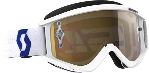 SCOTT - RECOIL XI GOGGLE WHITE W/GOLD CHROME LENS - Image 1