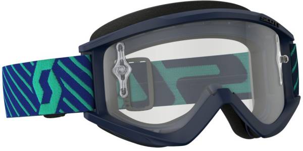 SCOTT - RECOIL XI GOGGLE BLUE W/CLEAR WORKS LENS - Image 1