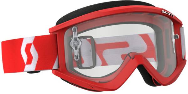 SCOTT - RECOIL XI GOGGLE RED W/CLEAR WORKS LENS - Image 1