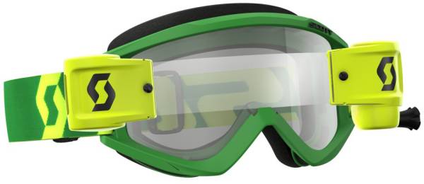 SCOTT - RECOIL XI WFS GOGGLE GREEN/YELLOW W/CLEAR LENS - Image 1