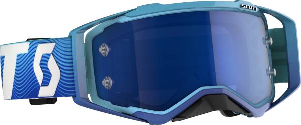 SCOTT - PROSPECT GOGGLE BLUE/WHITE ELECTRIC BLUE CHROME WORKS - Image 1