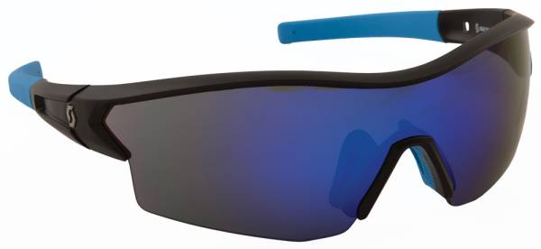 SCOTT - LEAP SUNGLASSES MATTE BLACK W/BLUE ION LENS - Image 1