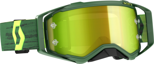 SCOTT - PROSPECT GOGGLE GREEN/ YELLOW W/YELLOW CHROME WORKS - Image 1