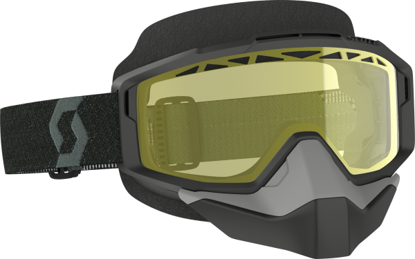 SCOTT - SPLIT OTG SNOW CROSS GOGGLE BLACK W/YELLOW - Image 1