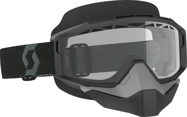 SCOTT - SPLIT OTG SNOW CROSS GOGGLE BLACK W/CLEAR - Image 1