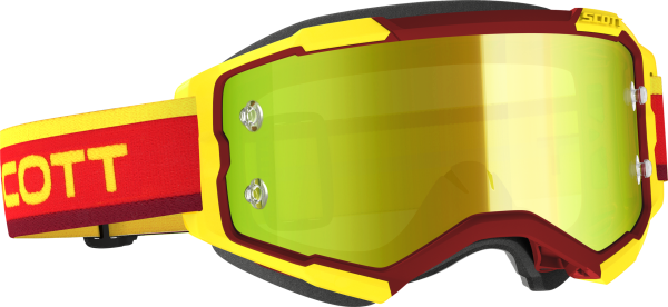 SCOTT - FURY HERITAGE GOGGLE RED/YELLOW RETRO - Image 1