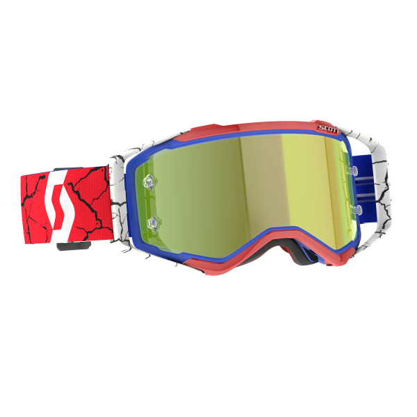 SCOTT - PROSPECT GOGGLE 6 DAYS ITALY RED/WHITE/BLUE - Image 1