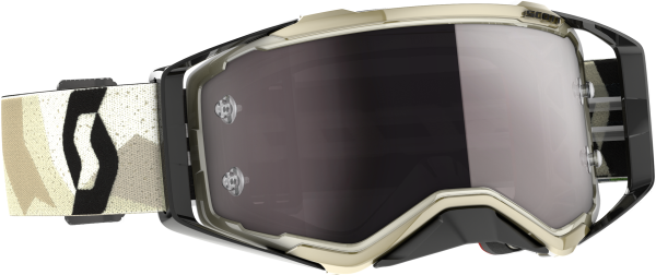 SCOTT - PROSPECT CAMO GOGGLE BEIGE/ BLACK SILVER CHROME WORKS - Image 1