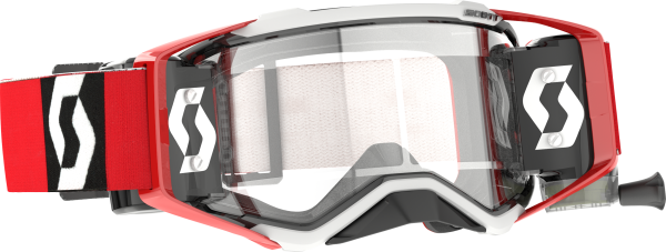 SCOTT - PROSPECT WFS GOGGLE RED/BLK CLEAR WORKS - Image 1