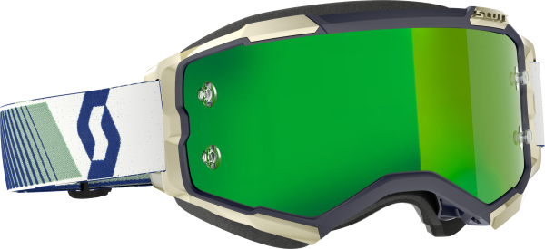 SCOTT - FURY GOGGLE BLUE/GREEN GREEN CHROME WORKS - Image 1