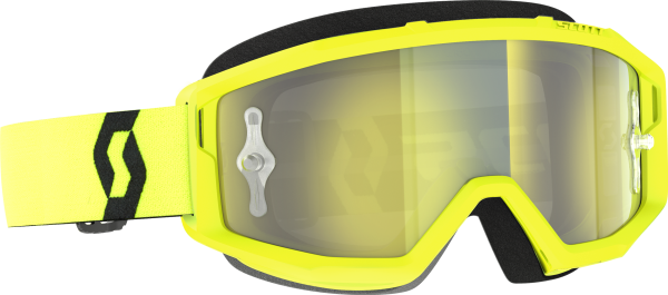 SCOTT - PRIMAL GOGGLE YELLOW/BLACK YELLOW CHROME WORKS - Image 1