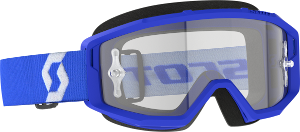 SCOTT - PRIMAL GOGGLE BLUE/WHTIE CLEAR WORKS - Image 1