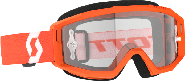 SCOTT - PRIMAL GOGGLE ORANGE/WHITE CLEAR WORKS - Image 1