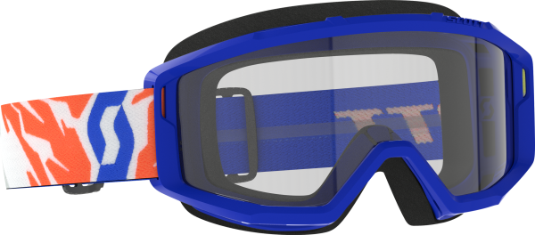 SCOTT - PRIMAL YOUTH GOGGLE BLUE CLEAR - Image 1