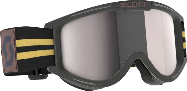 SCOTT - 89X ERA GOGGLE BLACK/BEIGE SILVER CHROME - Image 1